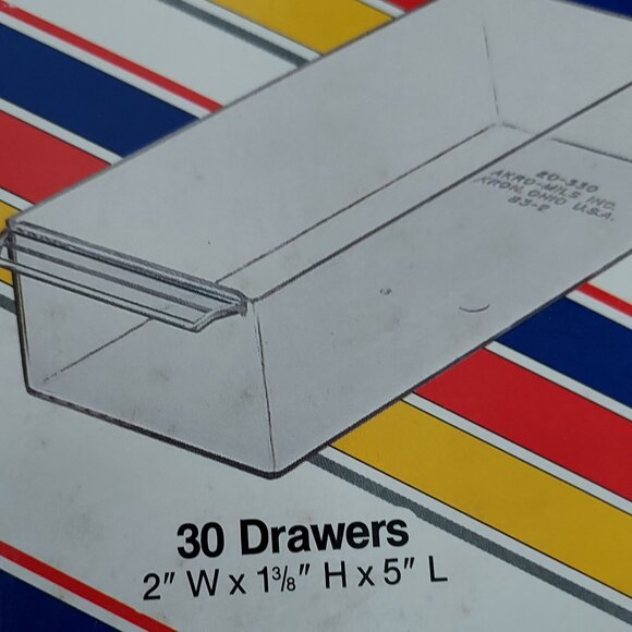 Akro-Mils 30 Drawer Cabinet Model No. 10-330 - Picture 7 of 16